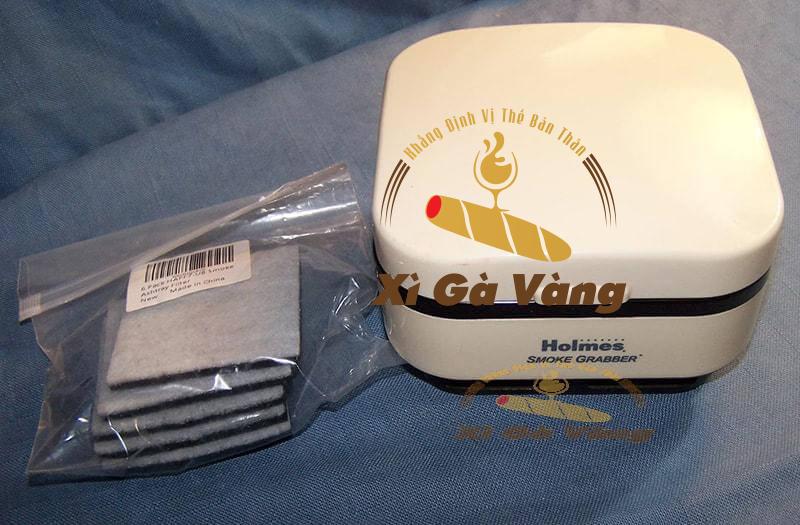 Có gạt tàn xì gà Holmes Smoke Grabber thì không gian sẽ không còn mùi khói thuốc